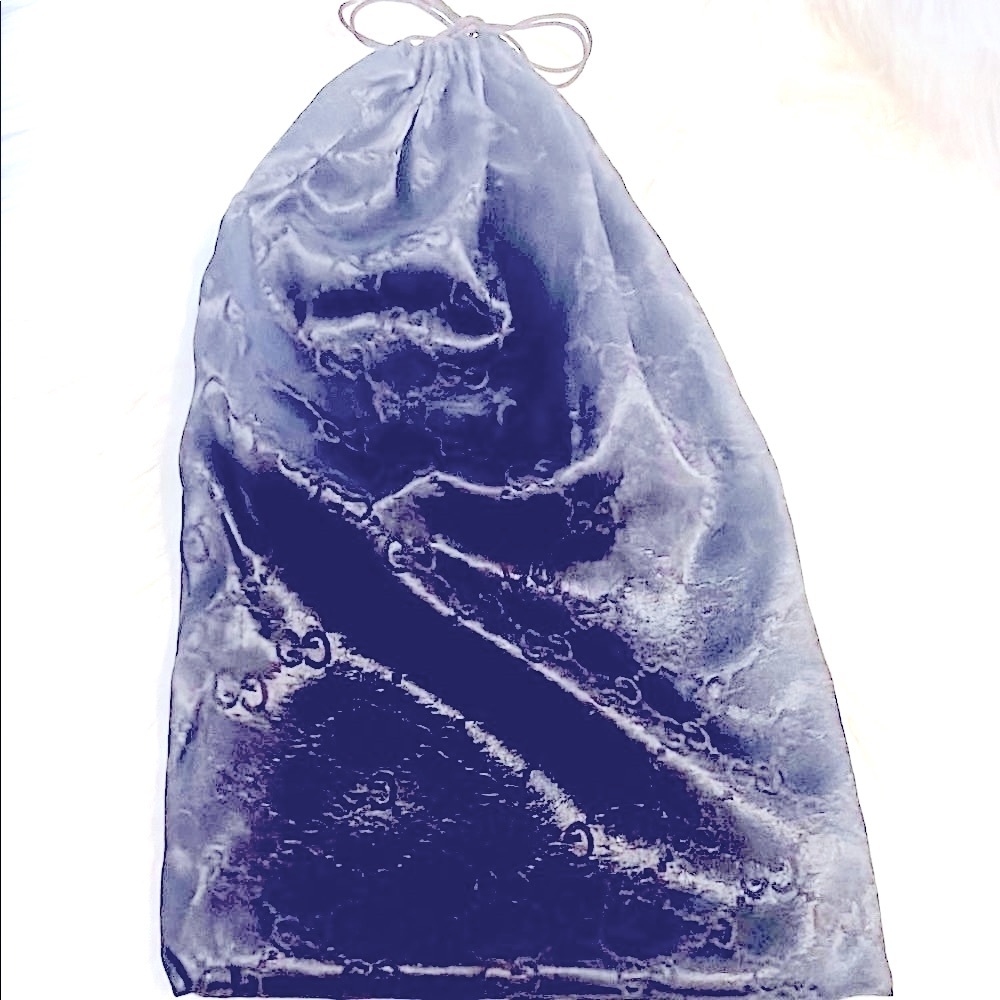 Gucci Dust Bag Black Drawstring - image 1